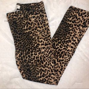 Forever 21 Leopard Jeans